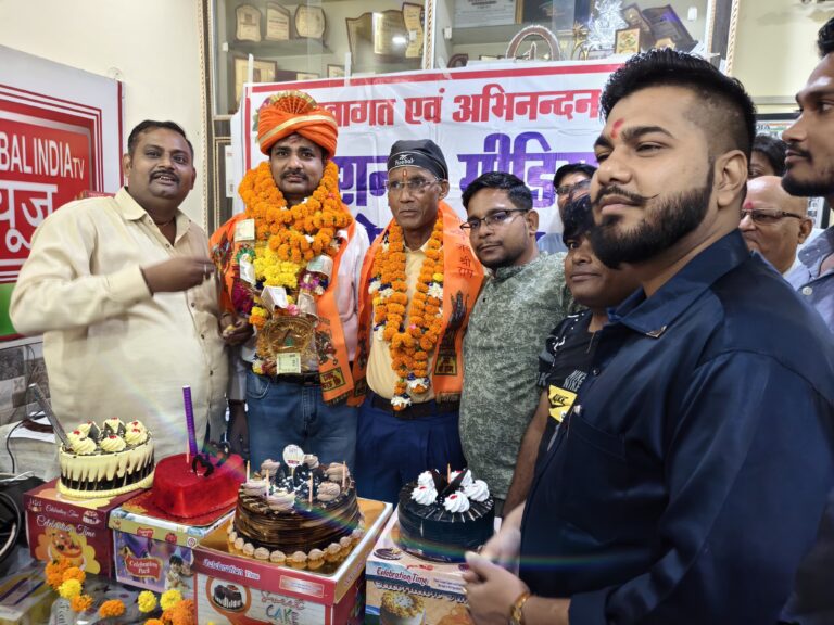 नेशनल मीडिया प्रेस क्लब के संस्थापक ने वरिष्ठ पत्रकारों व पदाधिकारियों को अपने जन्मदिवस पर दी पेंशन योजना की सौगात